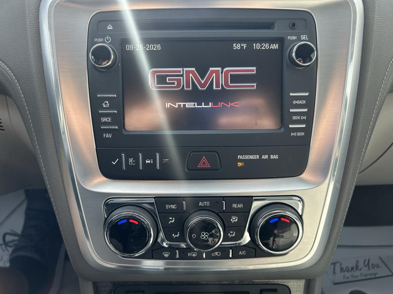 GMC Acadia AWD 4dr SLT w/SLT-1 2015