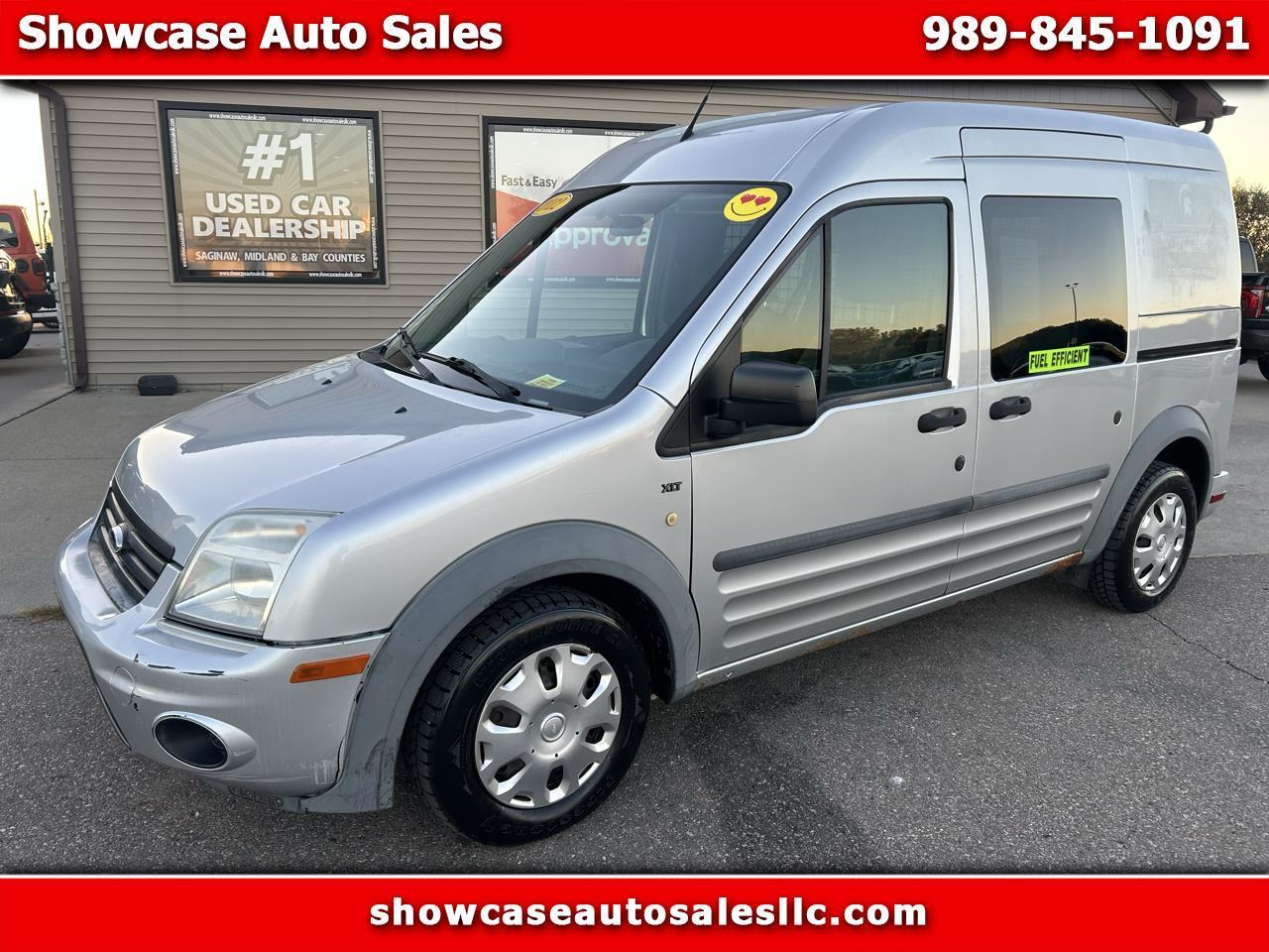 Ford Transit Connect 114.6" XLT w/side & rear door privacy glass 2012