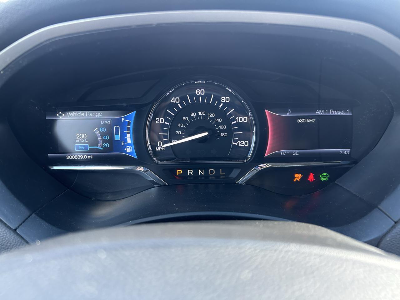Lincoln MKZ 4dr Sdn Hybrid FWD 2014