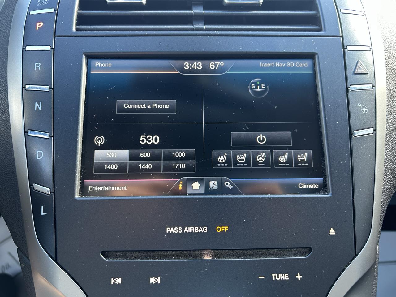Lincoln MKZ 4dr Sdn Hybrid FWD 2014