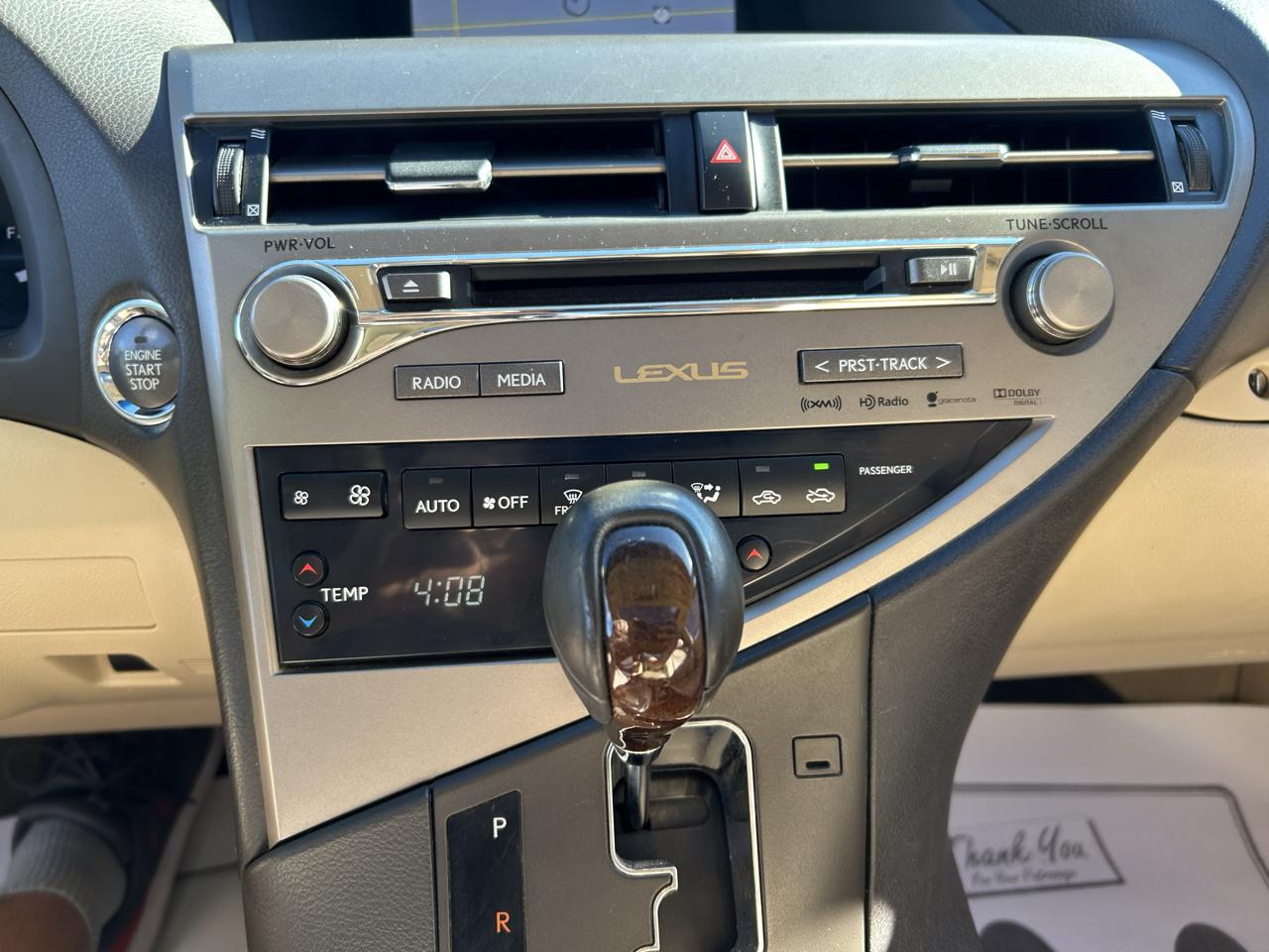 Lexus RX 350 AWD 4dr 2013