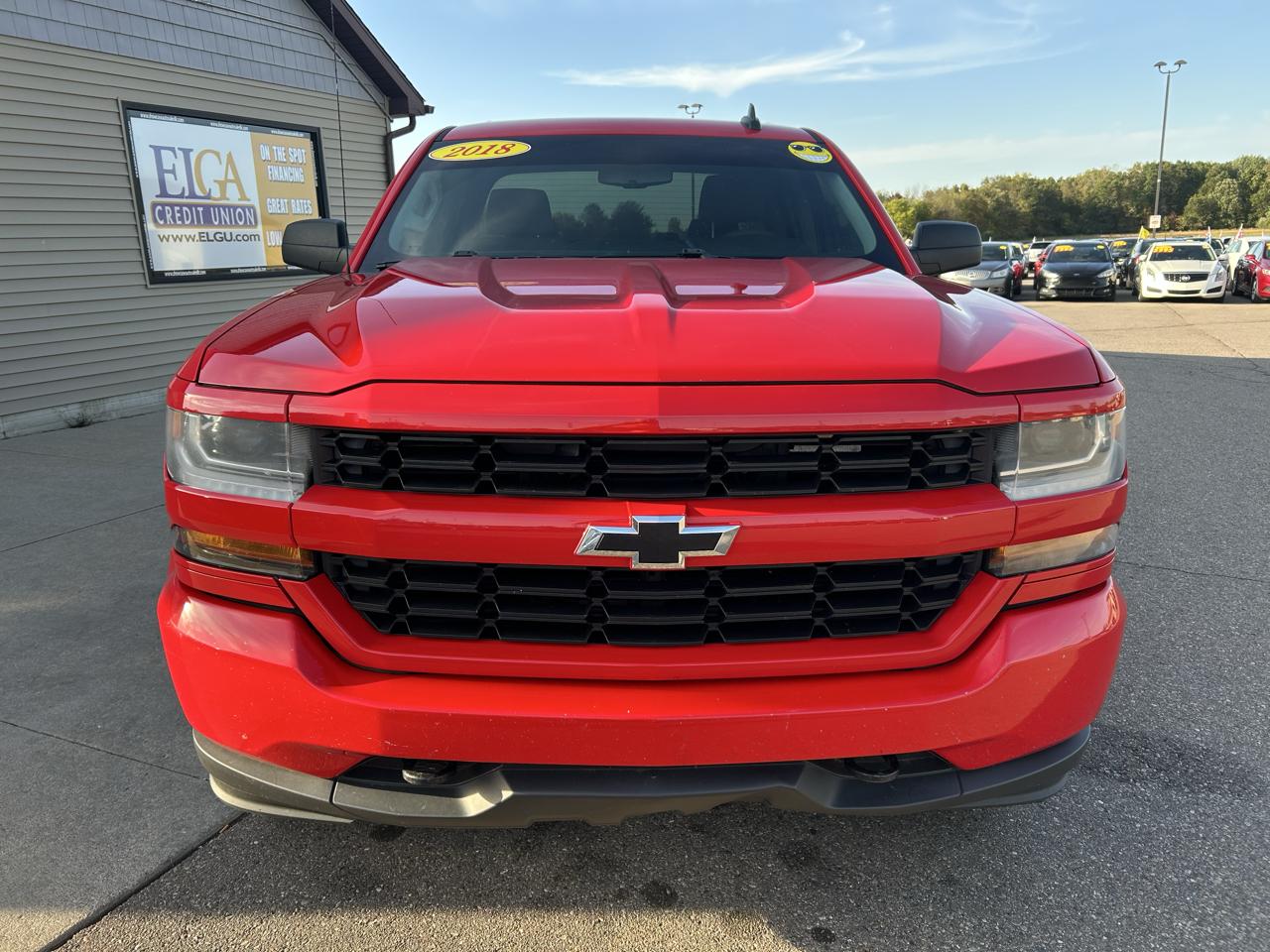 Chevrolet Silverado 1500 4WD Double Cab 143.5" Custom 2018