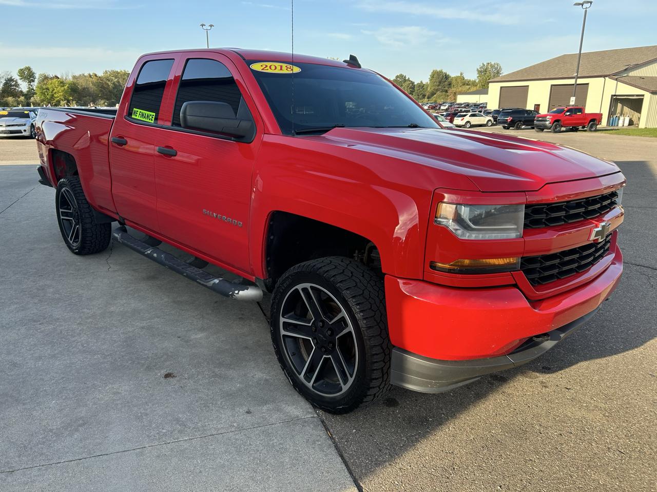 Chevrolet Silverado 1500 4WD Double Cab 143.5" Custom 2018