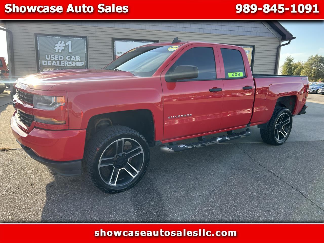 Chevrolet Silverado 1500 4WD Double Cab 143.5" Custom 2018