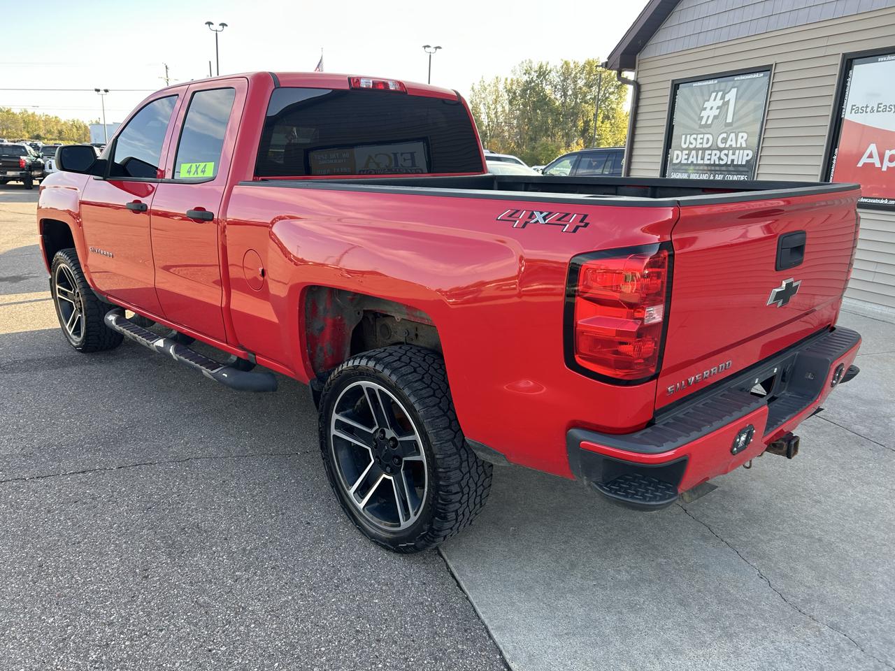 Chevrolet Silverado 1500 4WD Double Cab 143.5" Custom 2018