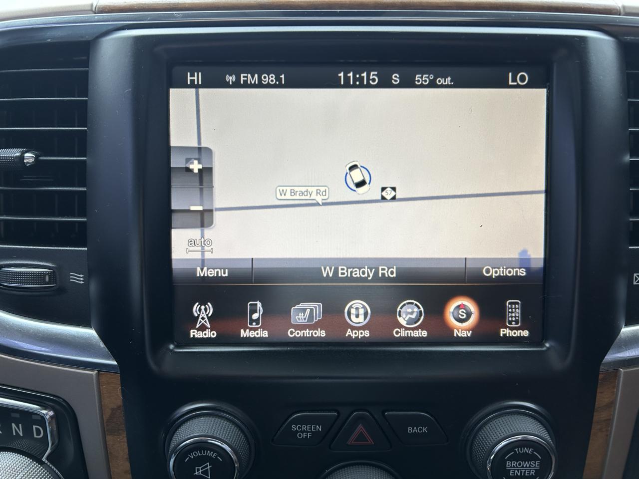 RAM 1500 4WD Crew Cab 140.5" Longhorn 2016
