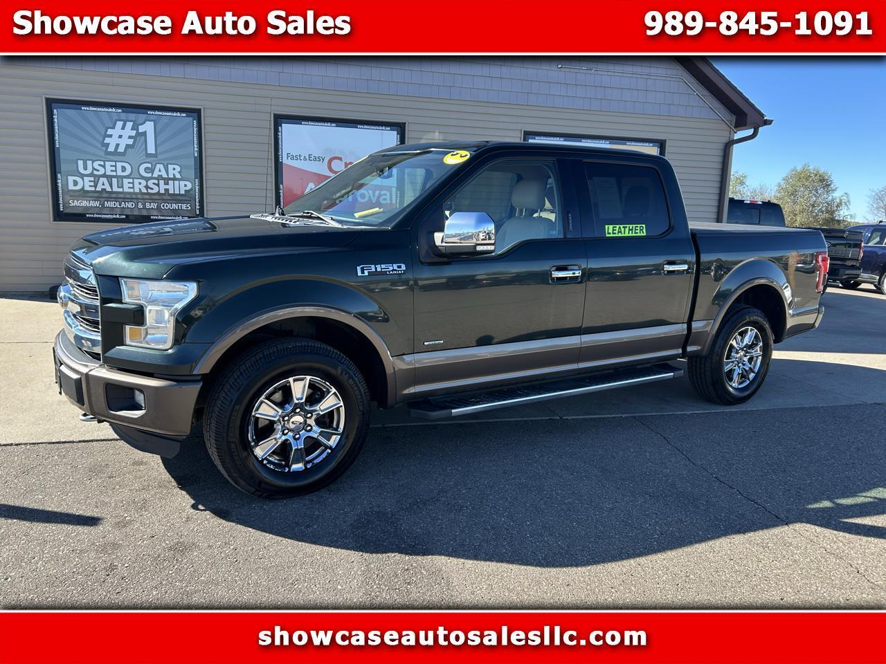 Ford F-150 4WD SuperCrew 145" Lariat 2015