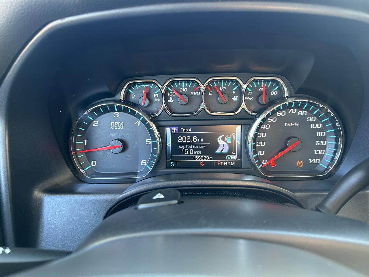 Chevrolet Silverado 1500 4WD Double Cab 143.5" LT w/1LT 2015