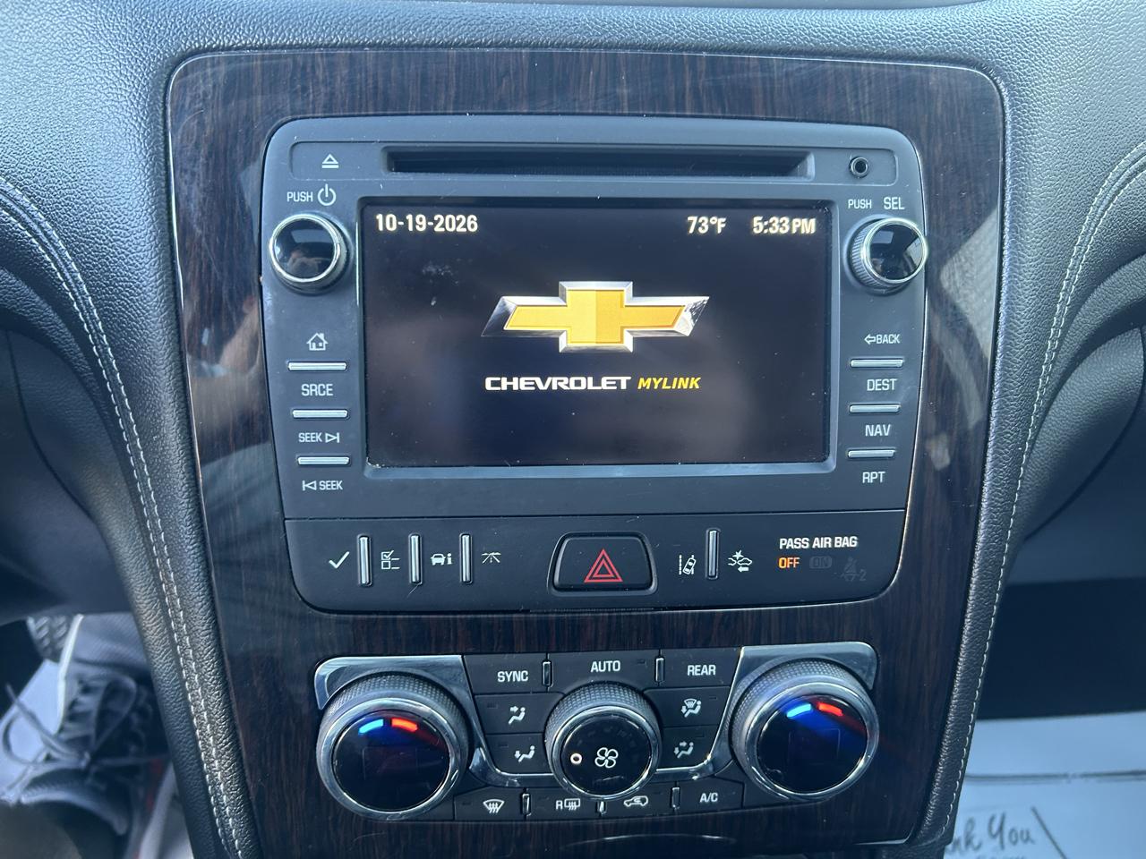 Chevrolet Traverse AWD 4dr Premier 2017