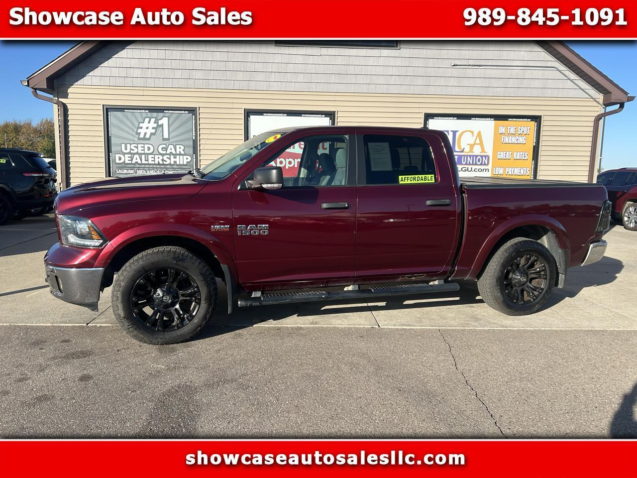 RAM 1500 4WD Crew Cab 140.5" Outdoorsman 2017