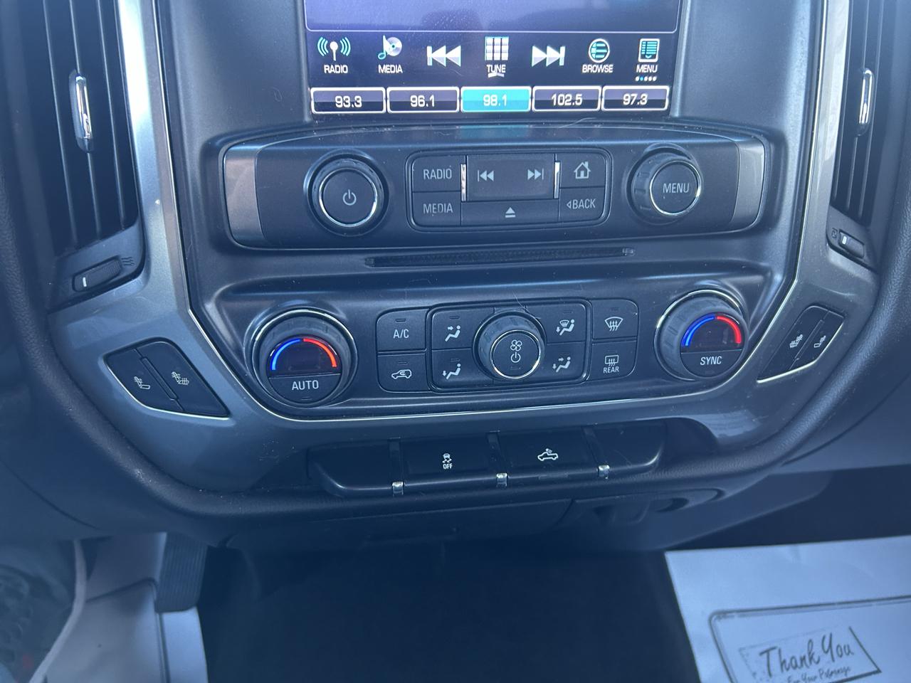 Chevrolet Silverado 1500 4WD Double Cab 143.5" LT w/1LT 2017