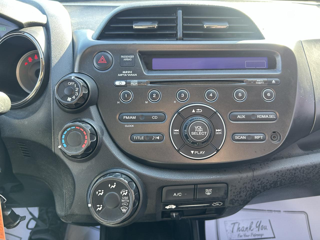 Honda Fit 5dr HB Auto Sport 2012