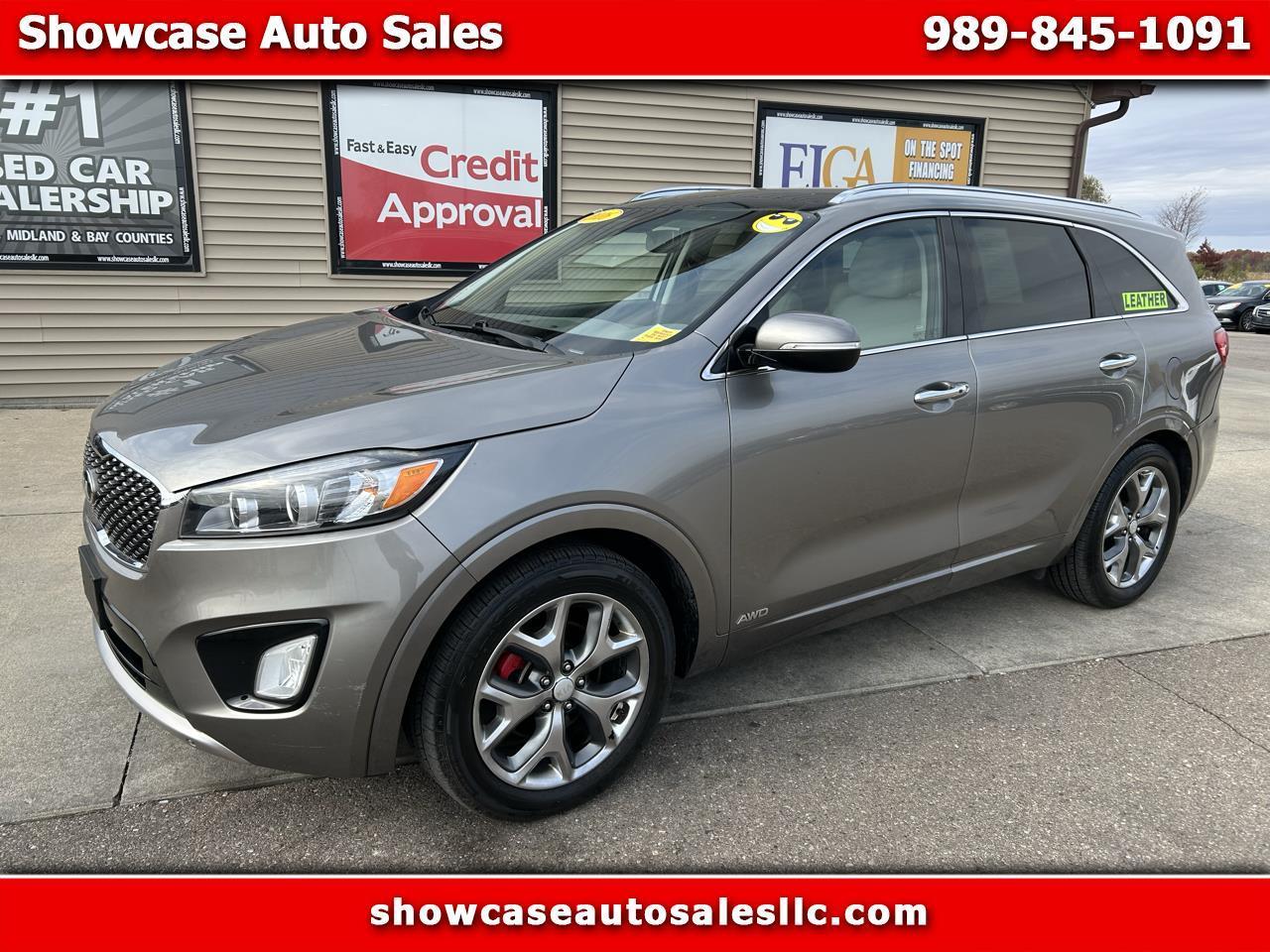 Kia Sorento AWD 4dr 3.3L SX 2016