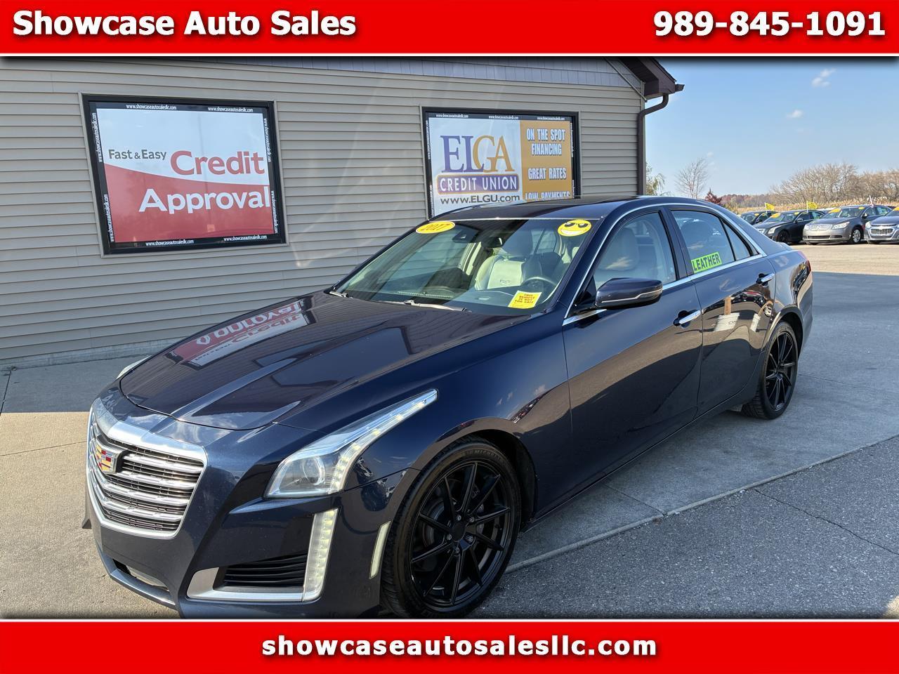 Cadillac CTS Sedan 4dr Sdn 2.0L Turbo Luxury AWD 2017
