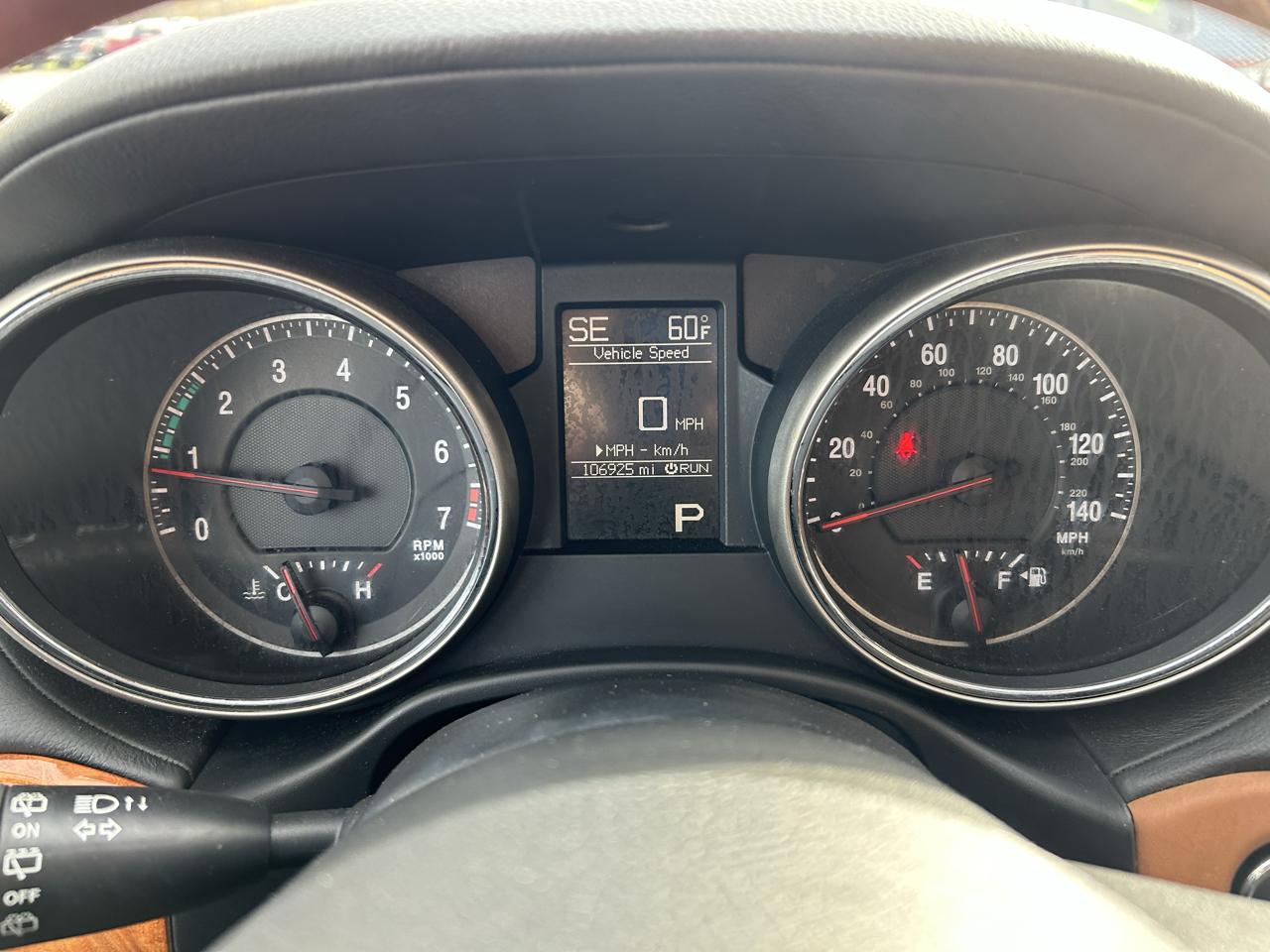 Jeep Grand Cherokee 4WD 4dr Overland 2012