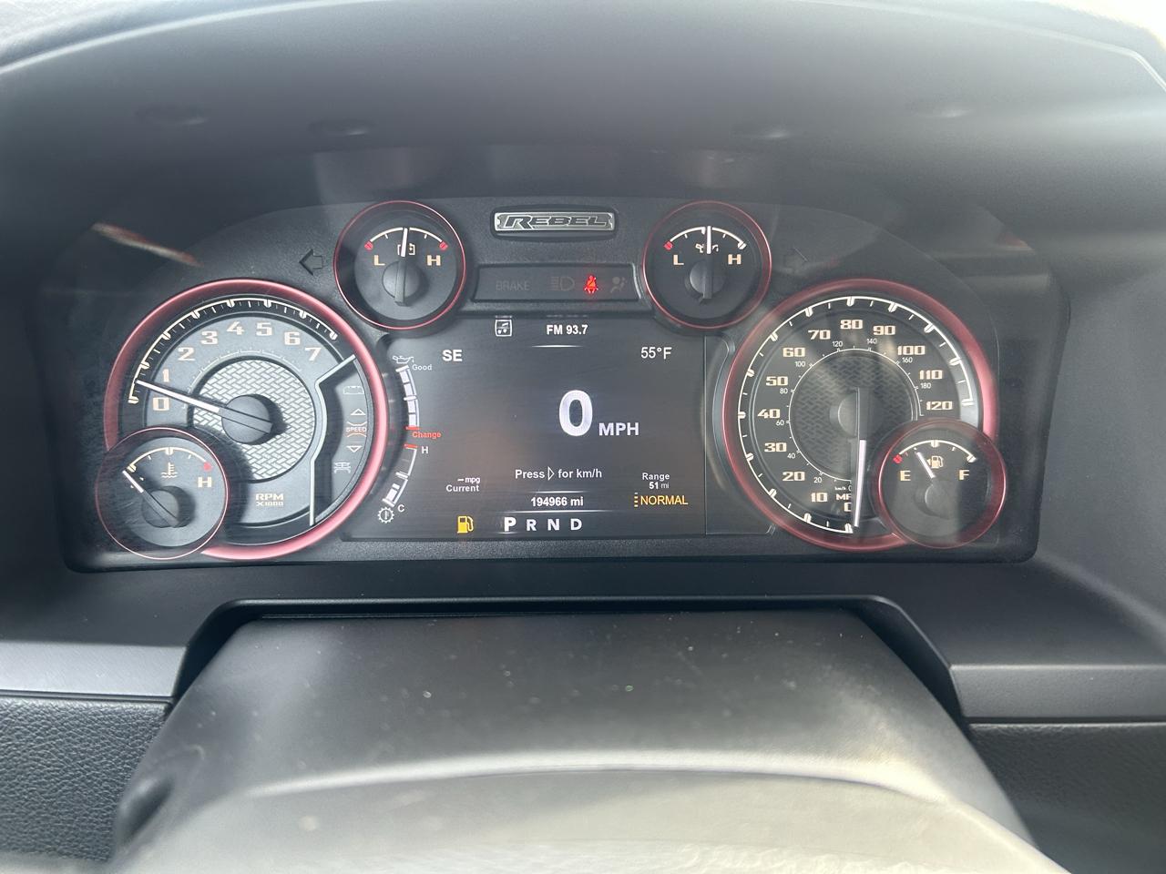 RAM 1500 Rebel 4x4 Crew Cab 5'7" Box 2017