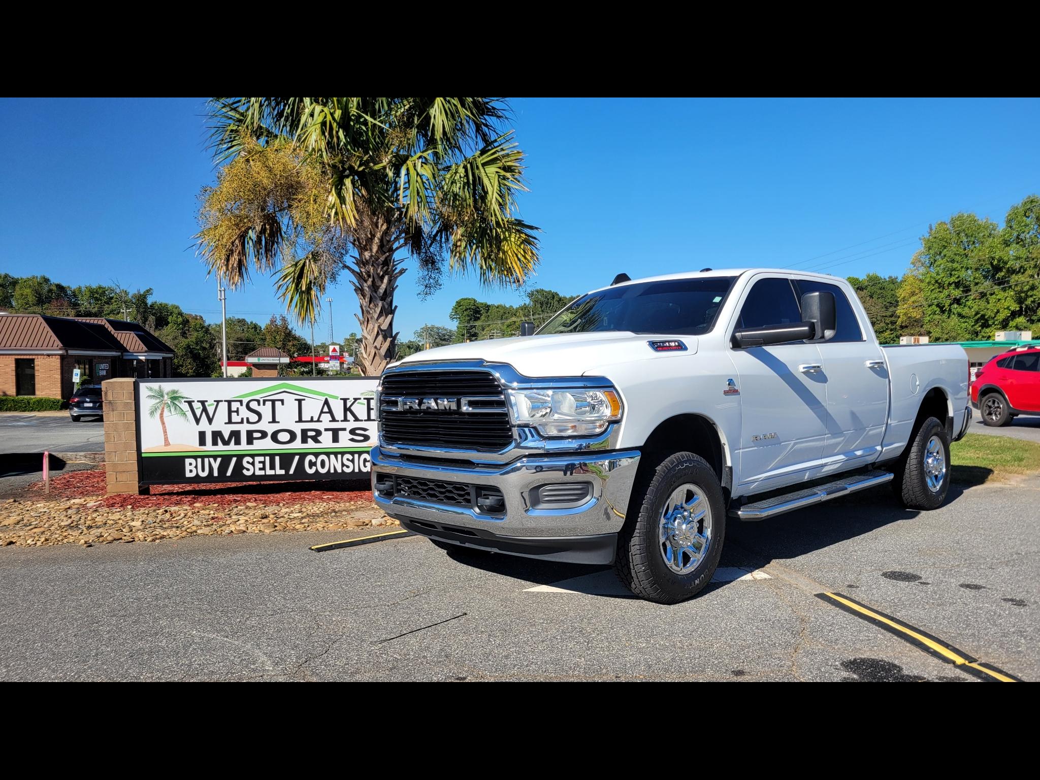 2019 RAM 2500 Big Horn 4x4 Crew Cab 6'4" Box