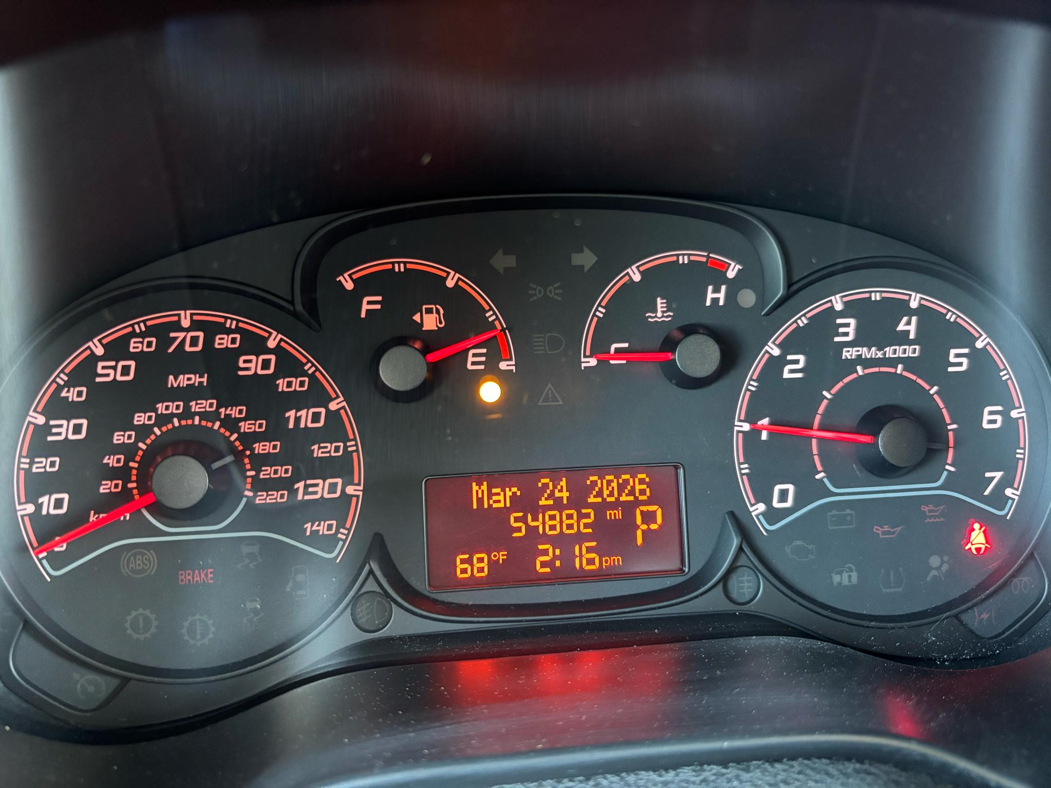 RAM ProMaster City Cargo Van 122" WB Tradesman SLT 2015