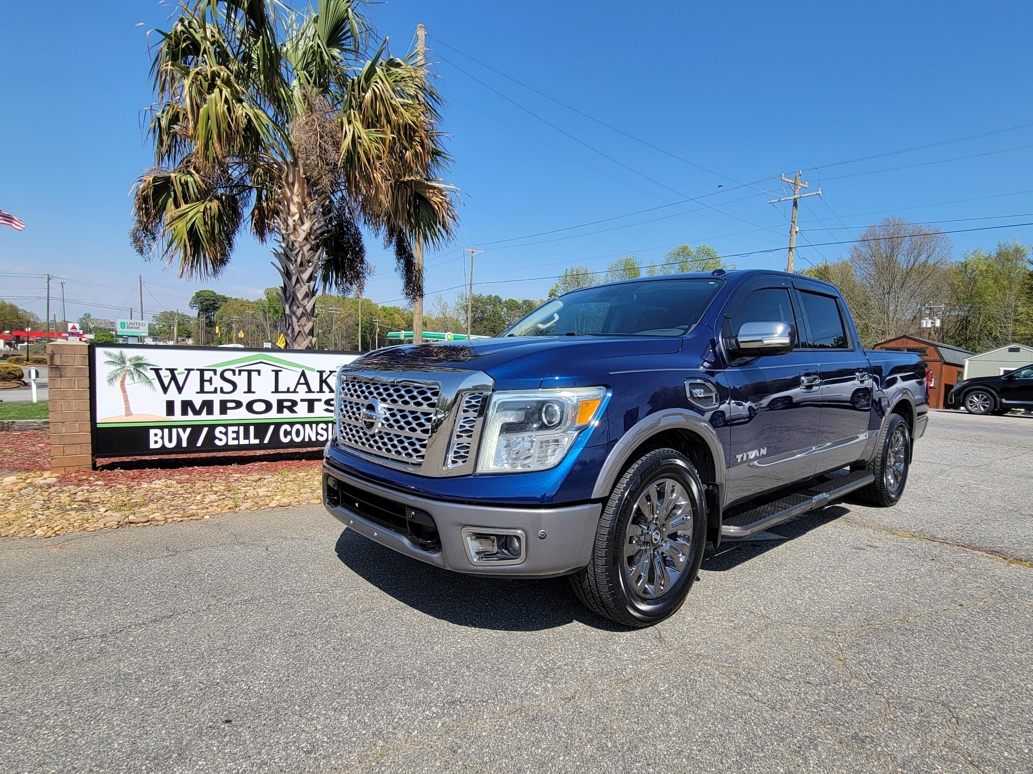 2017 Nissan Titan 4x2 Crew Cab Platinum Reserve