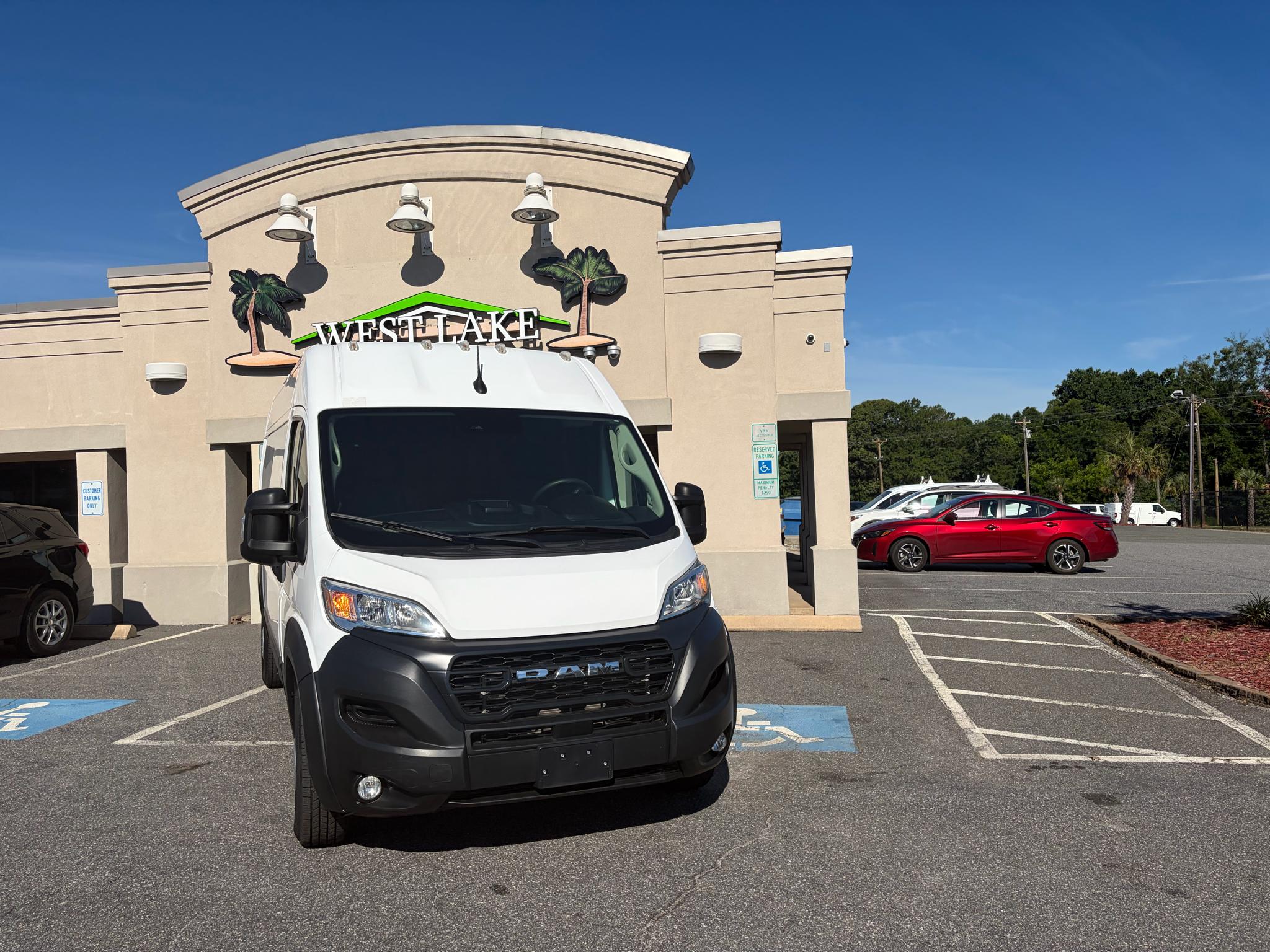 RAM ProMaster Cargo Van Tradesman 2500 High Roof 136" WB w/Pass Seat 2025