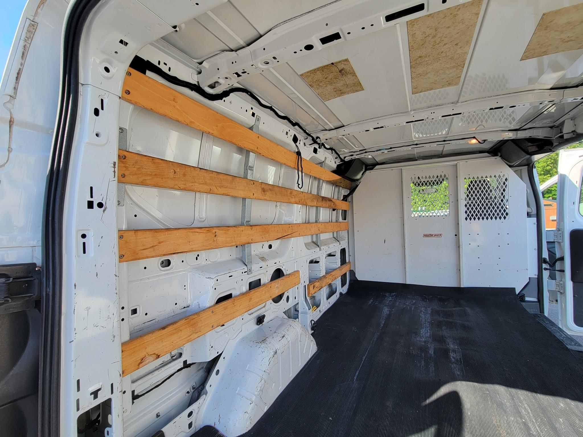 Ford Transit Cargo Van T-250 130" Low Rf 9000 GVWR Swing-Out RH Dr 2015