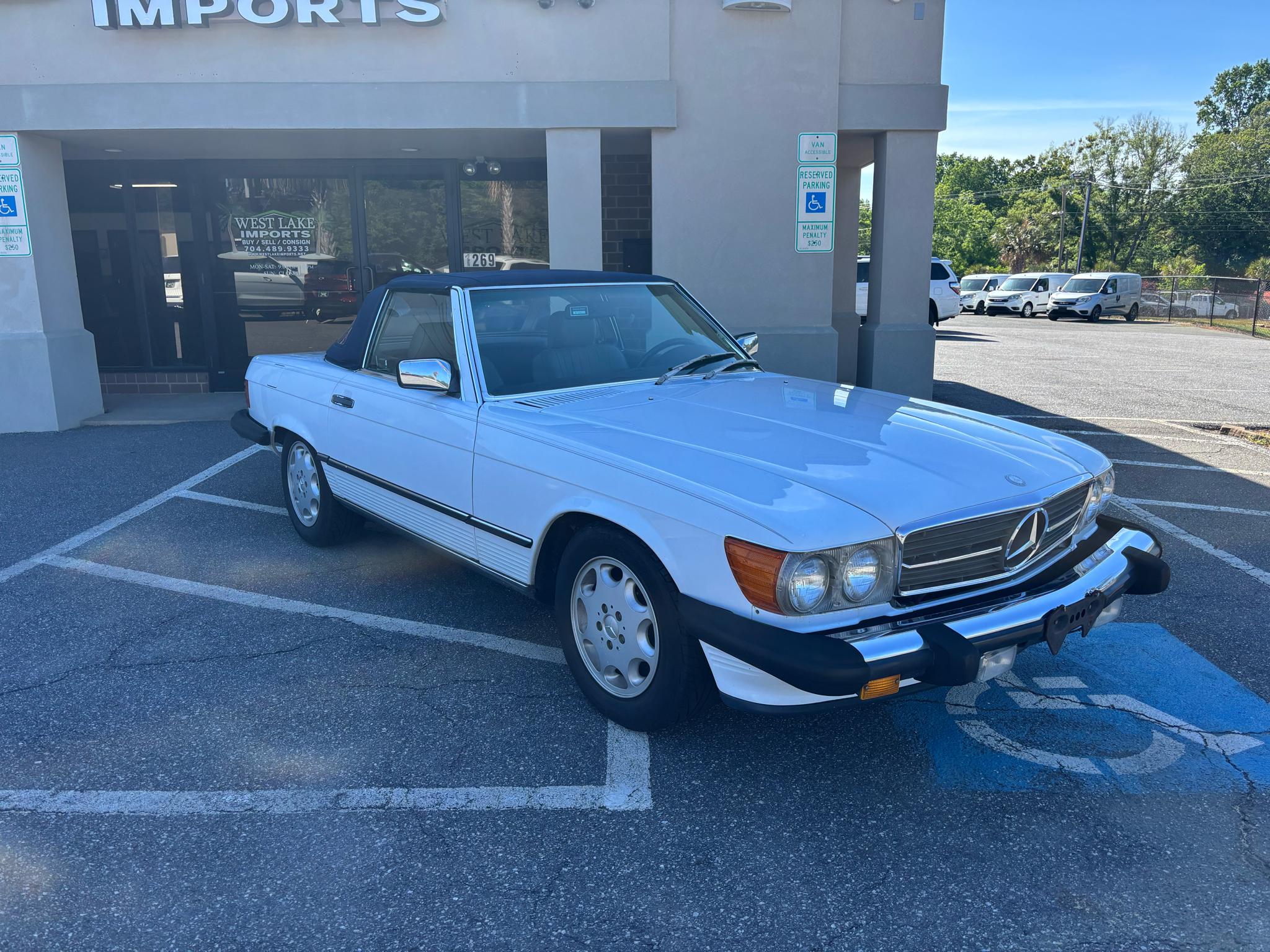 Mercedes-Benz 560 Series 2dr Convertible 560SL 1986