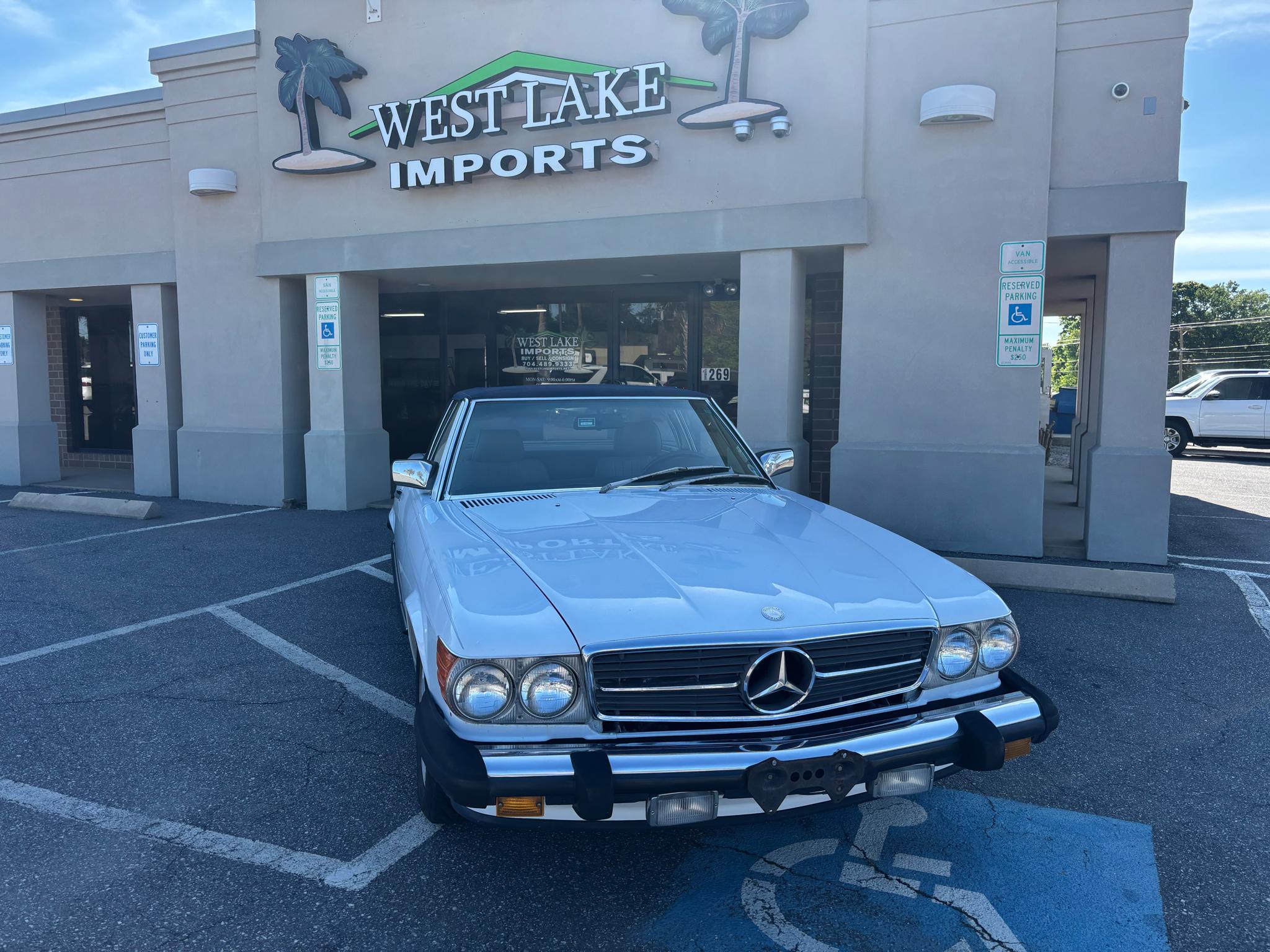 Mercedes-Benz 560 Series 2dr Convertible 560SL 1986