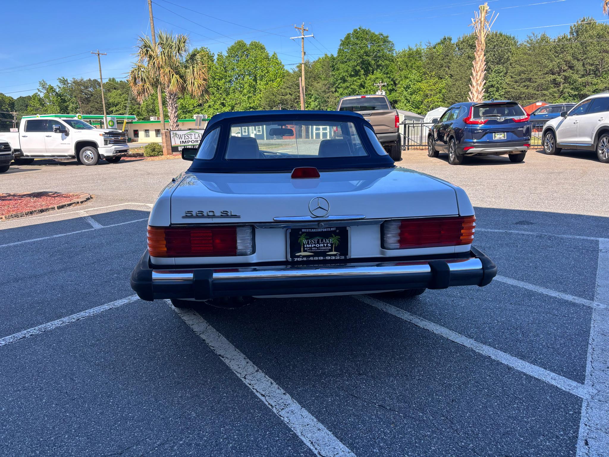 Mercedes-Benz 560 Series 2dr Convertible 560SL 1986