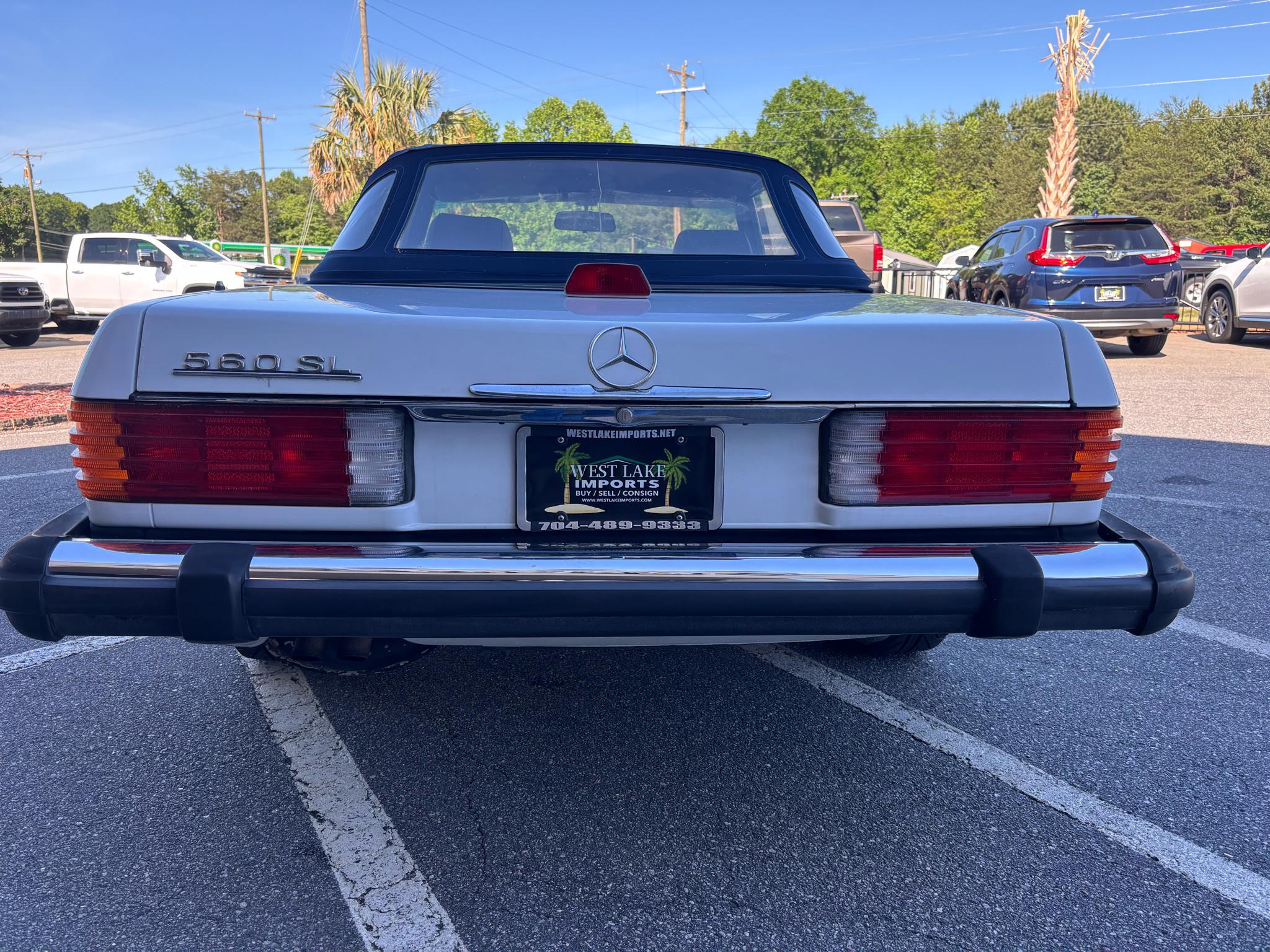 Mercedes-Benz 560 Series 2dr Convertible 560SL 1986