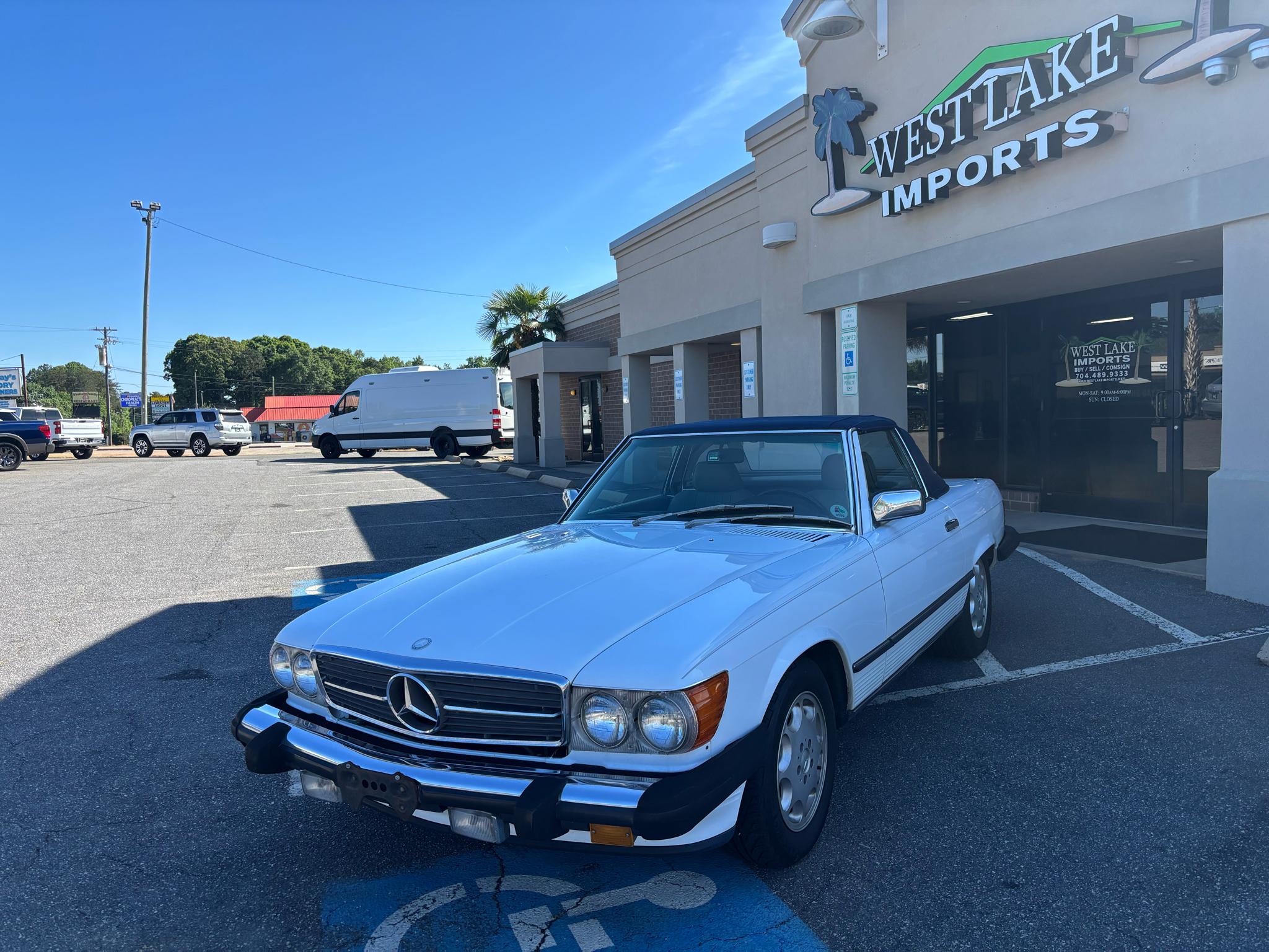 Mercedes-Benz 560 Series 2dr Convertible 560SL 1986