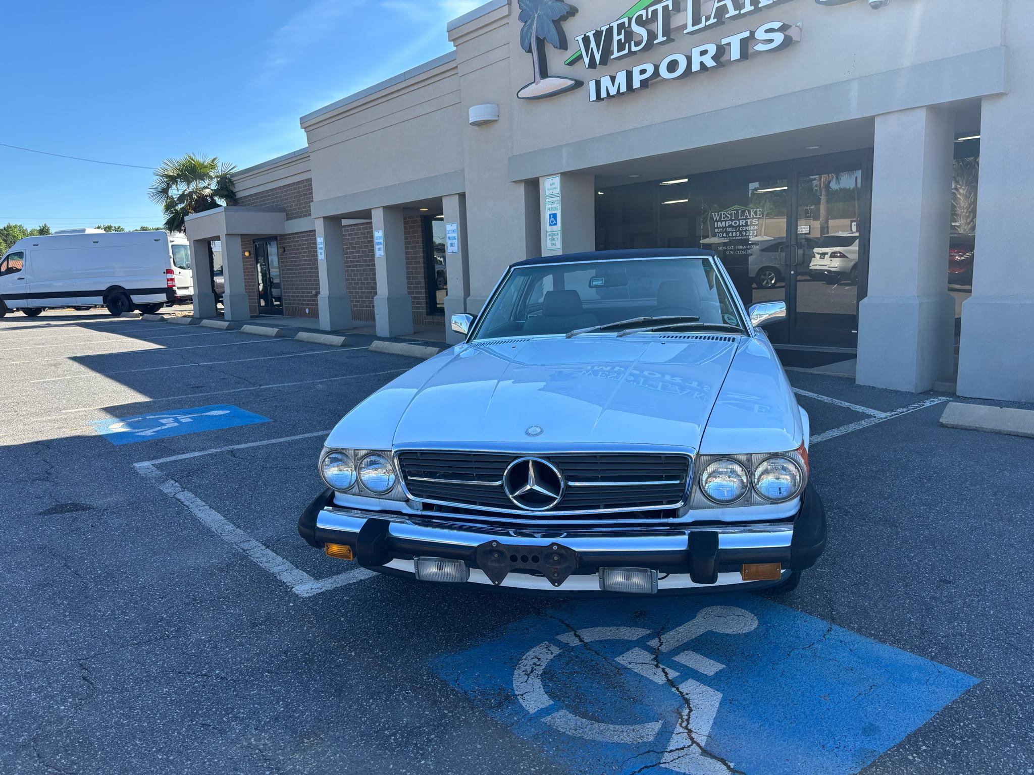 Mercedes-Benz 560 Series 2dr Convertible 560SL 1986