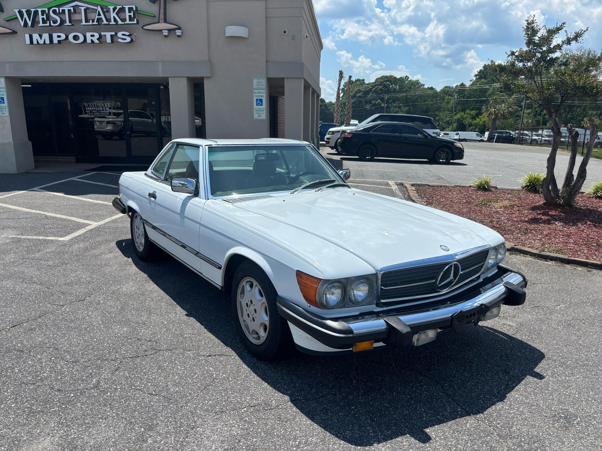 Mercedes-Benz 560 Series 2dr Convertible 560SL 1986