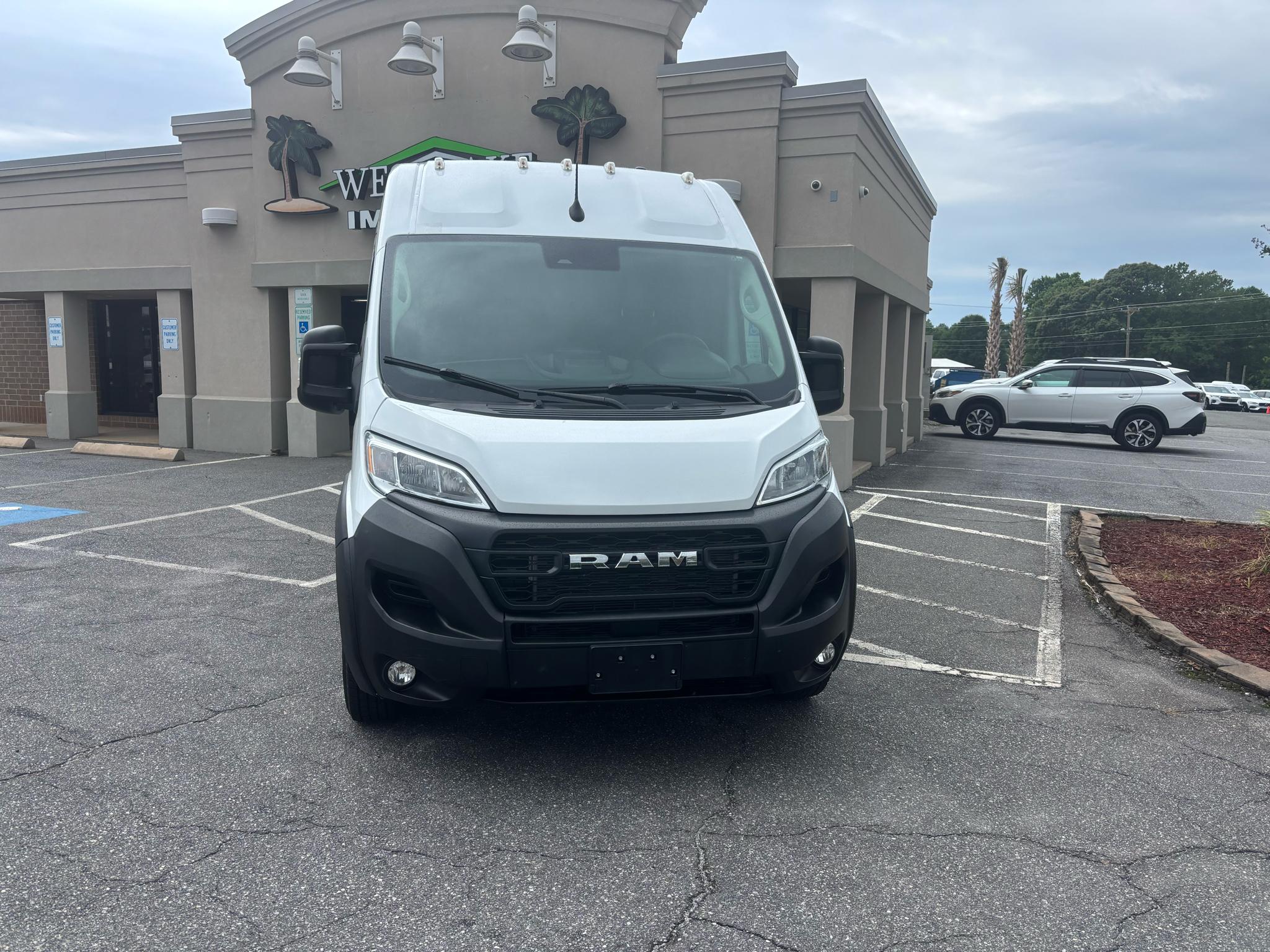 RAM ProMaster Cargo Van Tradesman 2500 High Roof 159" WB w/Pass Seat 2024