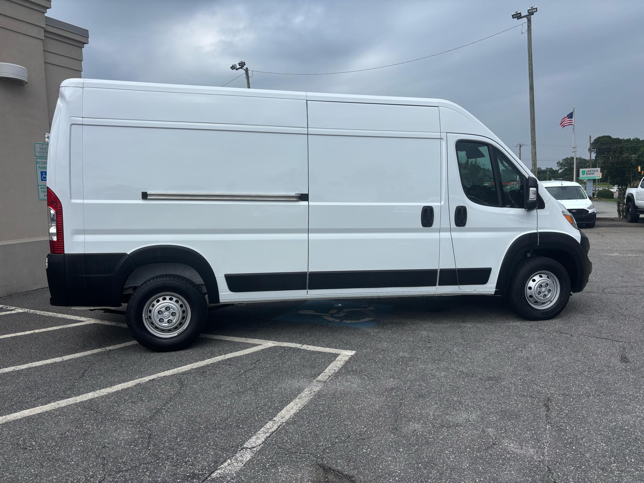 RAM ProMaster Cargo Van Tradesman 2500 High Roof 159" WB w/Pass Seat 2024