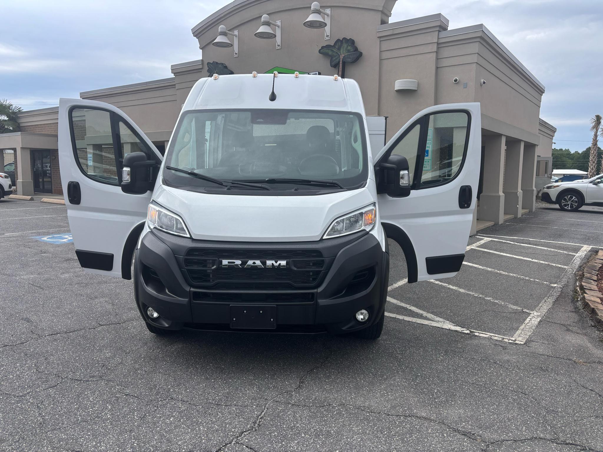 RAM ProMaster Cargo Van Tradesman 2500 High Roof 159" WB w/Pass Seat 2024