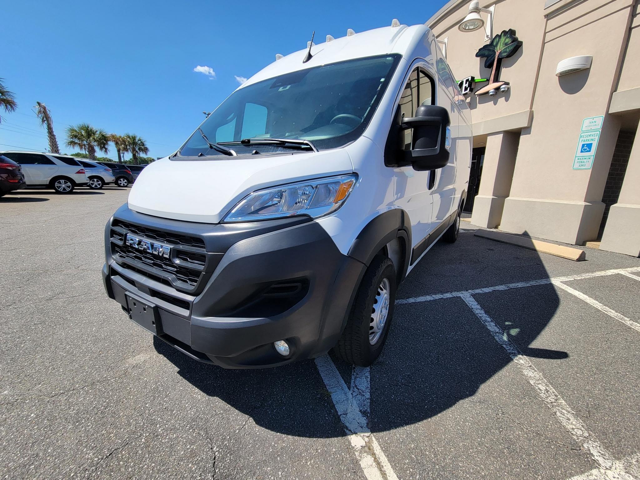 RAM ProMaster Cargo Van Tradesman 2500 High Roof 159" WB w/Pass Seat 2025