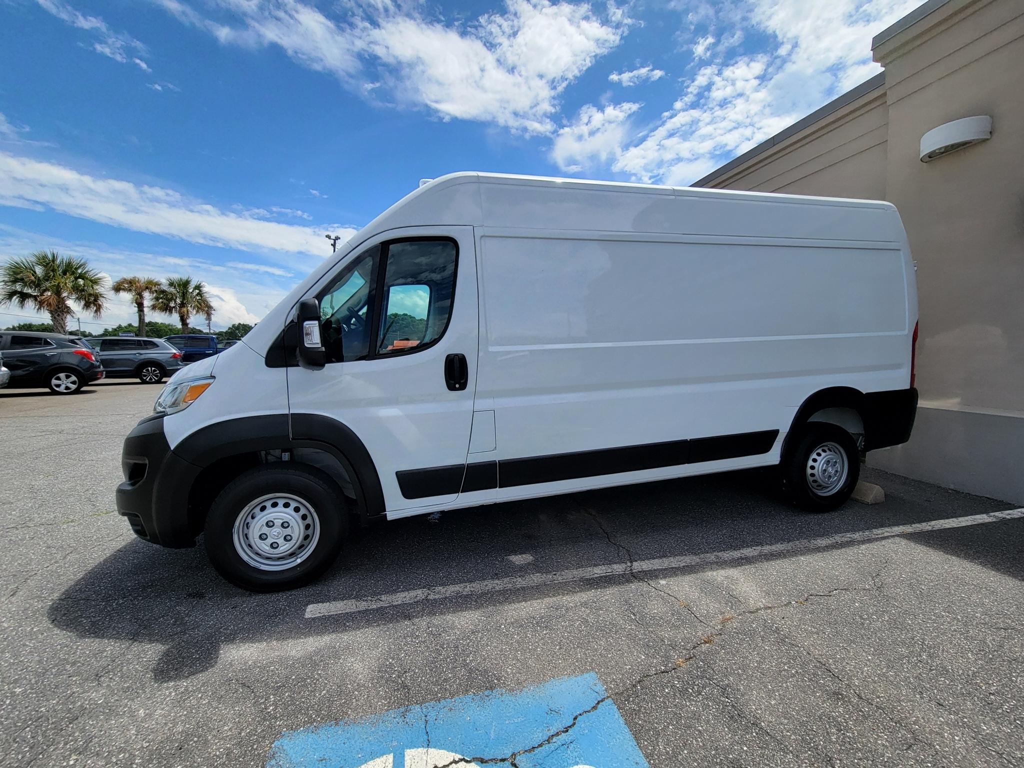 RAM ProMaster Cargo Van Tradesman 2500 High Roof 159" WB w/Pass Seat 2024