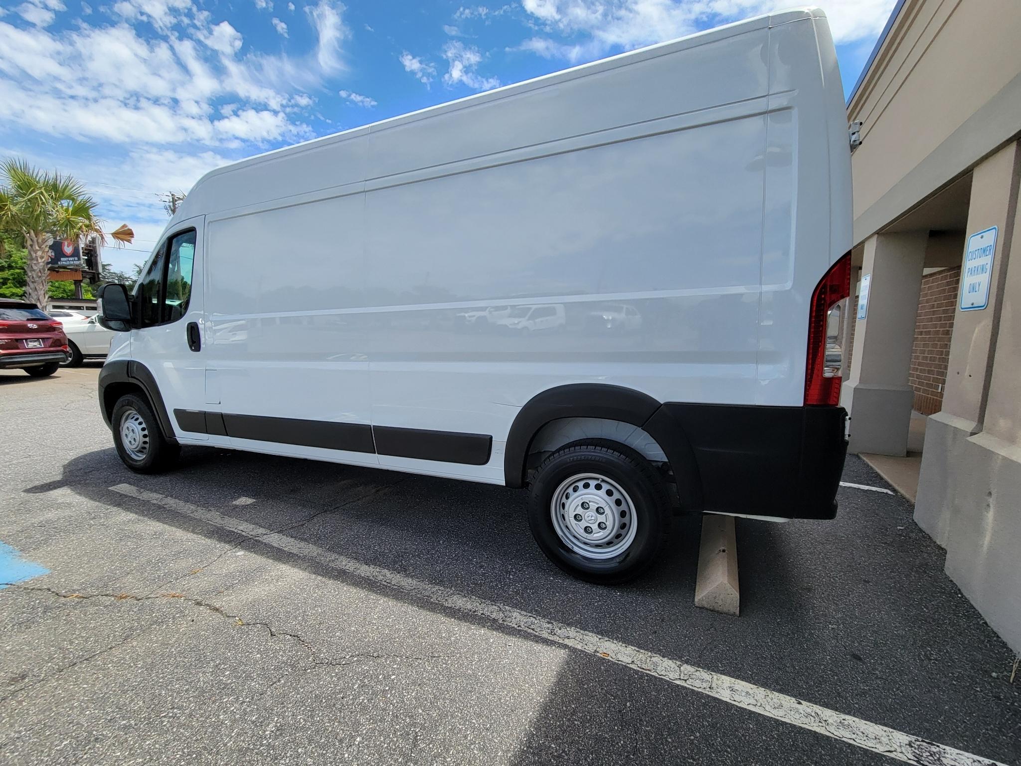 RAM ProMaster Cargo Van Tradesman 2500 High Roof 159" WB w/Pass Seat 2024