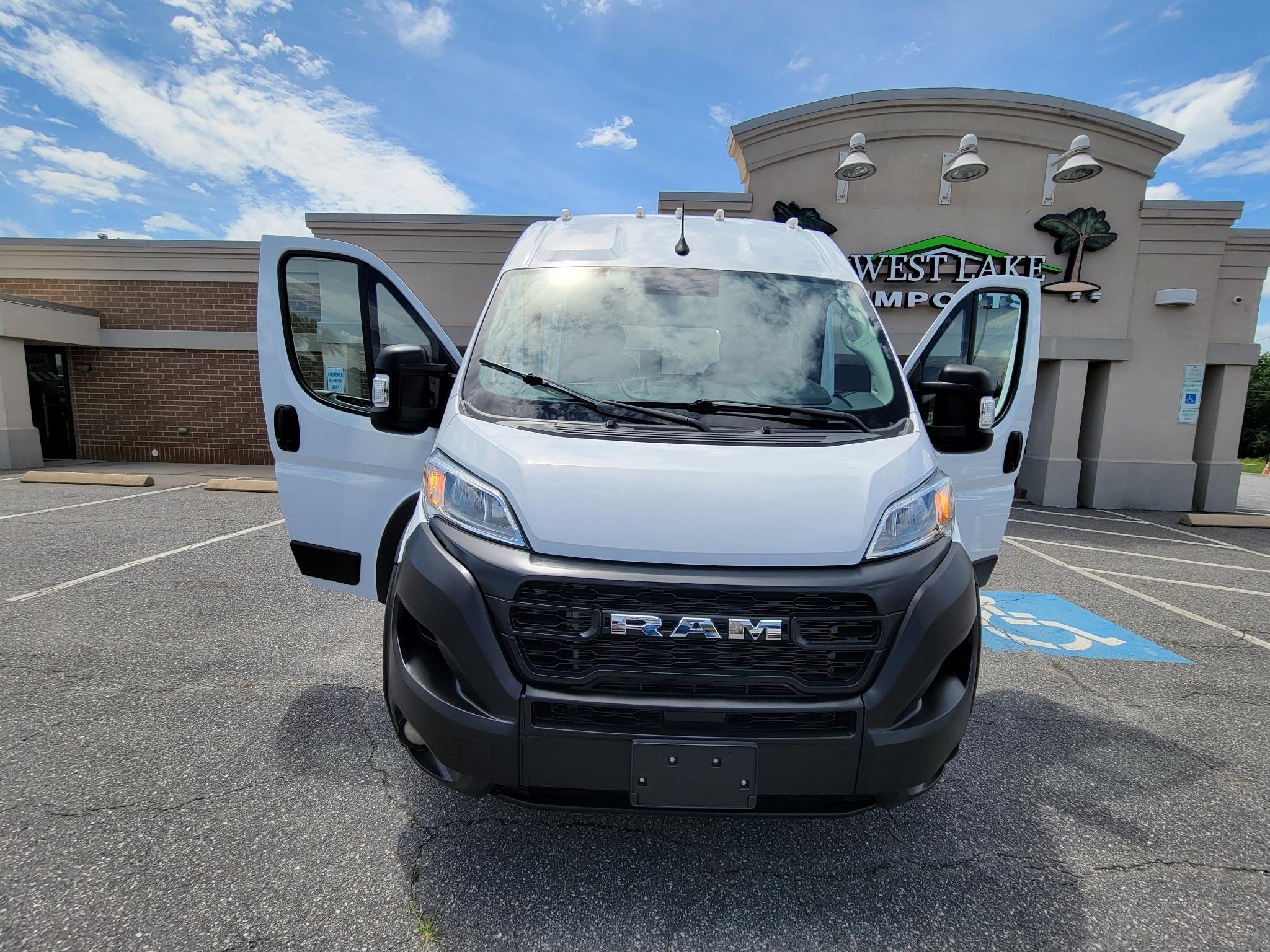 RAM ProMaster Cargo Van Tradesman 2500 High Roof 159" WB w/Pass Seat 2024