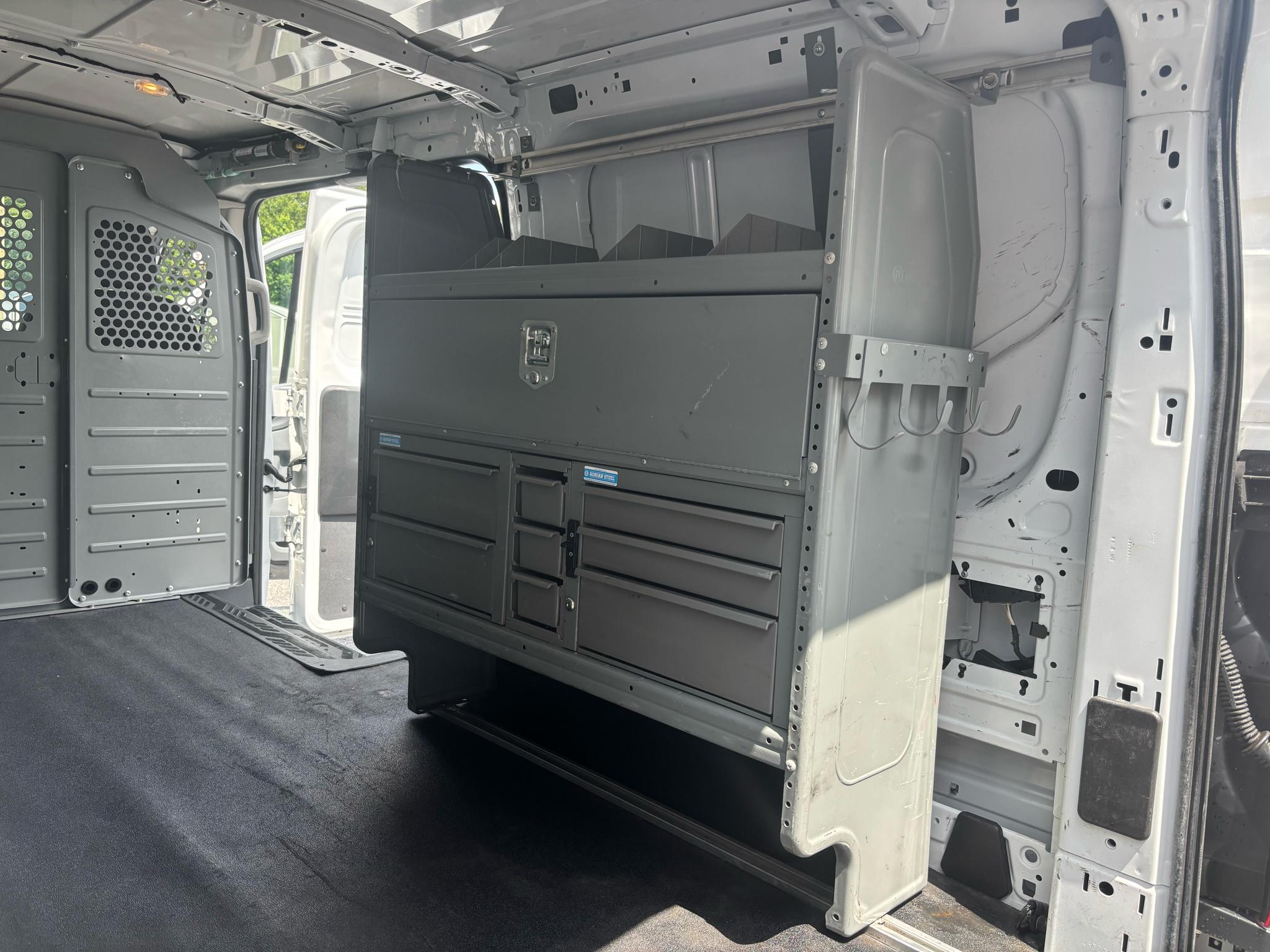Ford Transit Cargo Van T-150 130" Low Rf 8600 GVWR Swing-Out RH Dr 2016