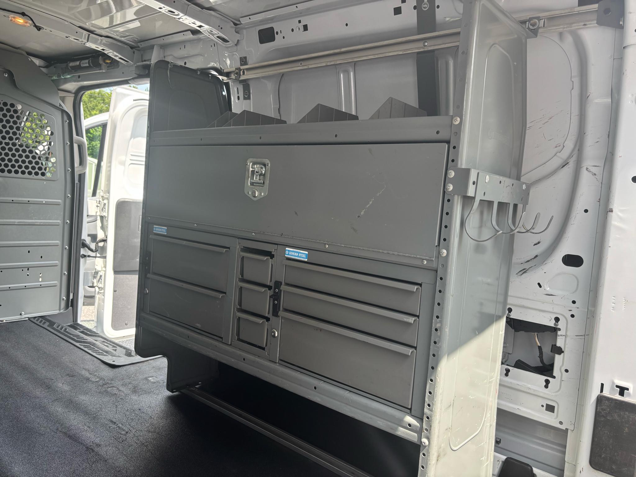 Ford Transit Cargo Van T-150 130" Low Rf 8600 GVWR Swing-Out RH Dr 2016