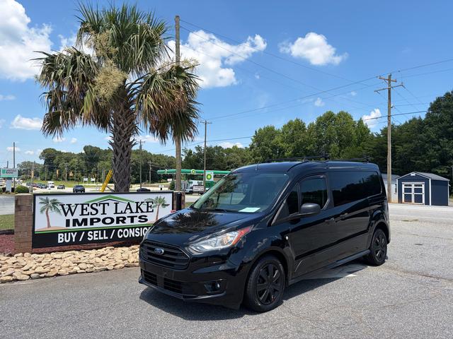 Black 2019 Ford Transit Connect Van Front-Wheel Drive 8-Speed Automatic