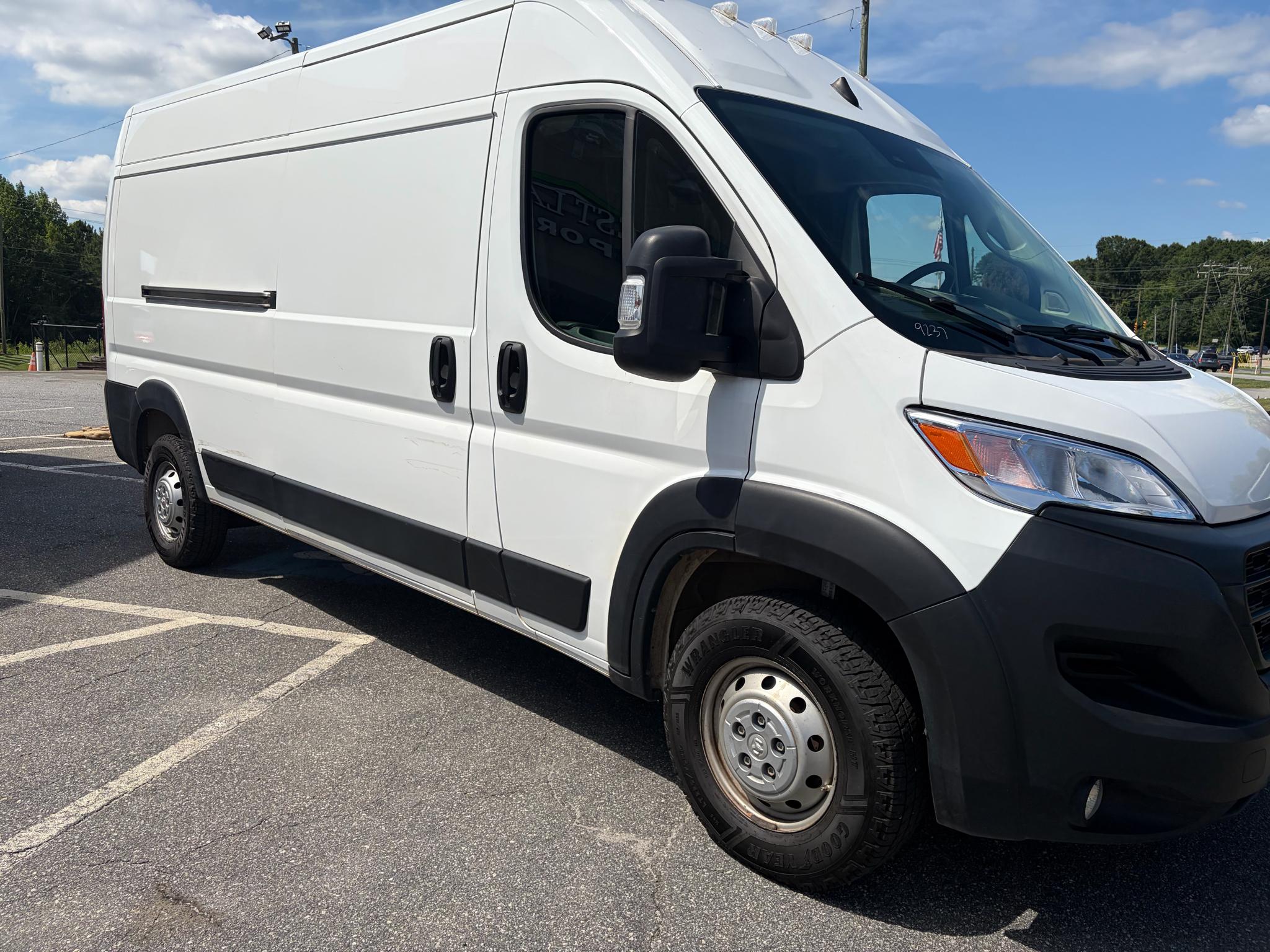 RAM ProMaster Cargo Van Tradesman 2500 High Roof 159" WB w/Pass Seat 2025