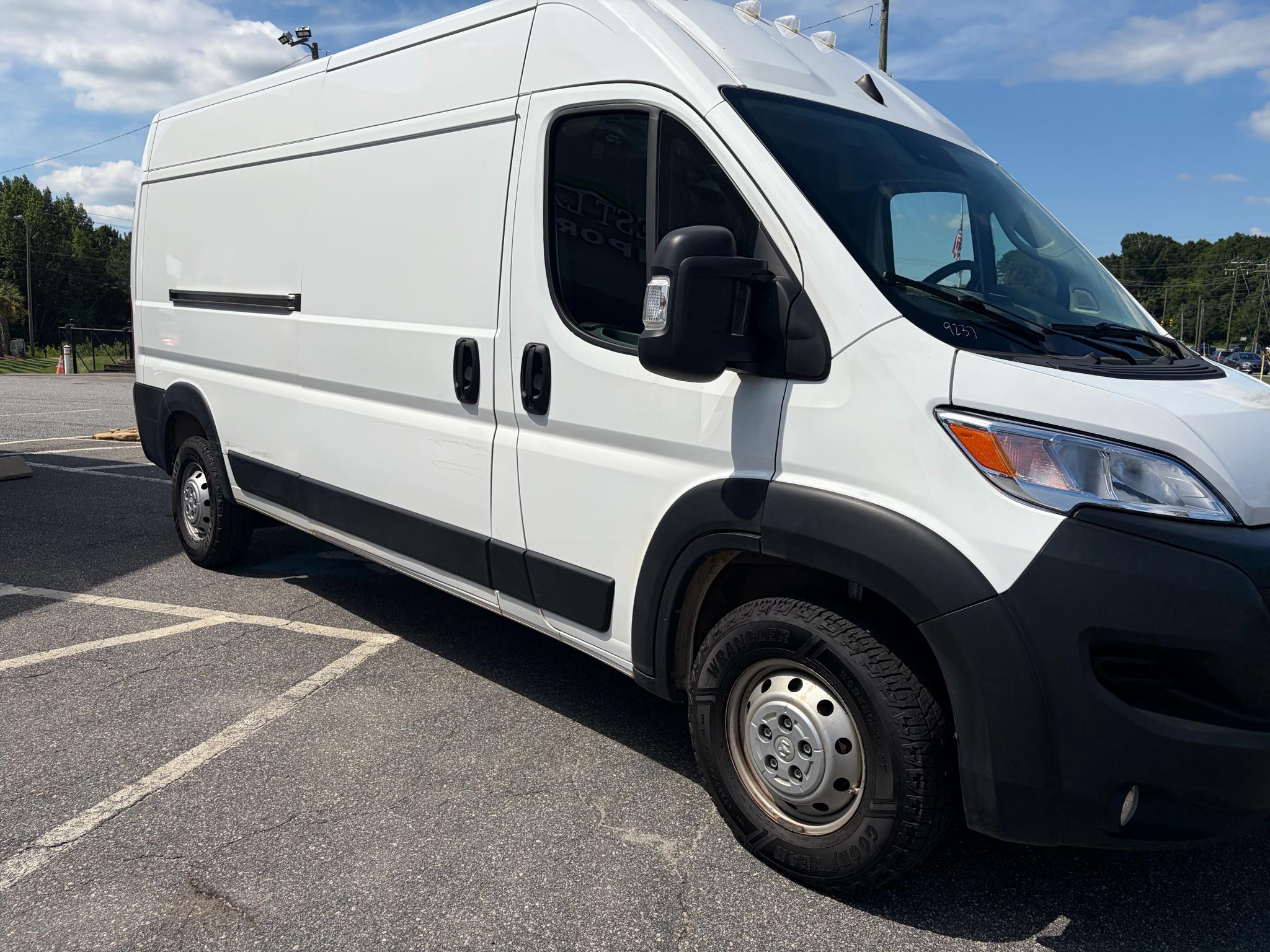 RAM ProMaster Cargo Van Tradesman 2500 High Roof 159" WB w/Pass Seat 2025
