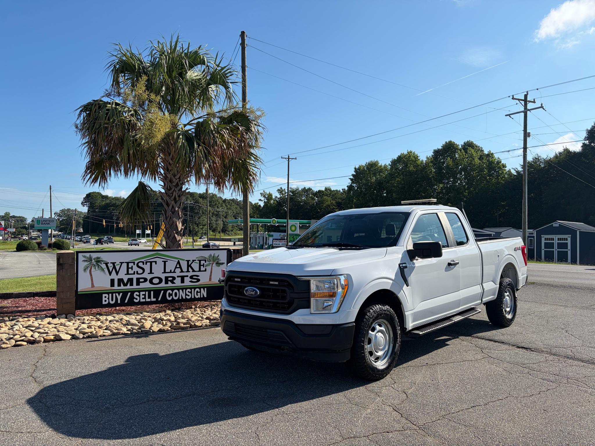 2021 Ford F-150 4WD Reg Cab 126" STX