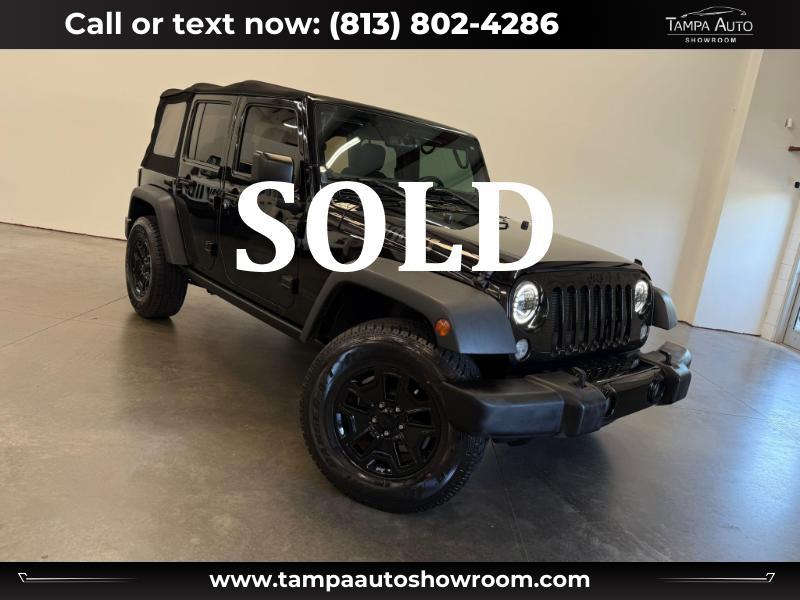 2017 Jeep Wrangler Unlimited Willys Wheeler 4WD