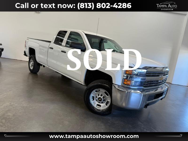 2015 Chevrolet Silverado 2500HD Work Truck Double Cab 4WD