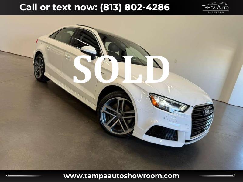 2019 Audi A3 2.0 S-Line Premium Plus