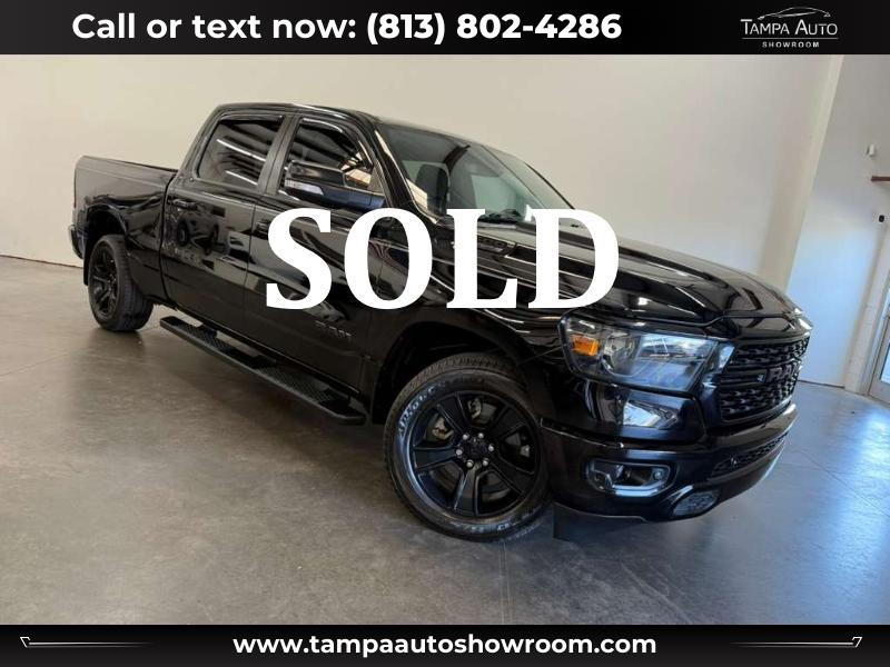 2022 RAM 1500 BIG HORN CREW CAB 4X2