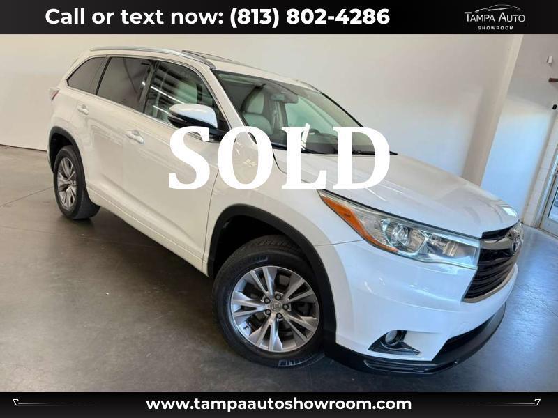 Toyota Highlander XLE 2015
